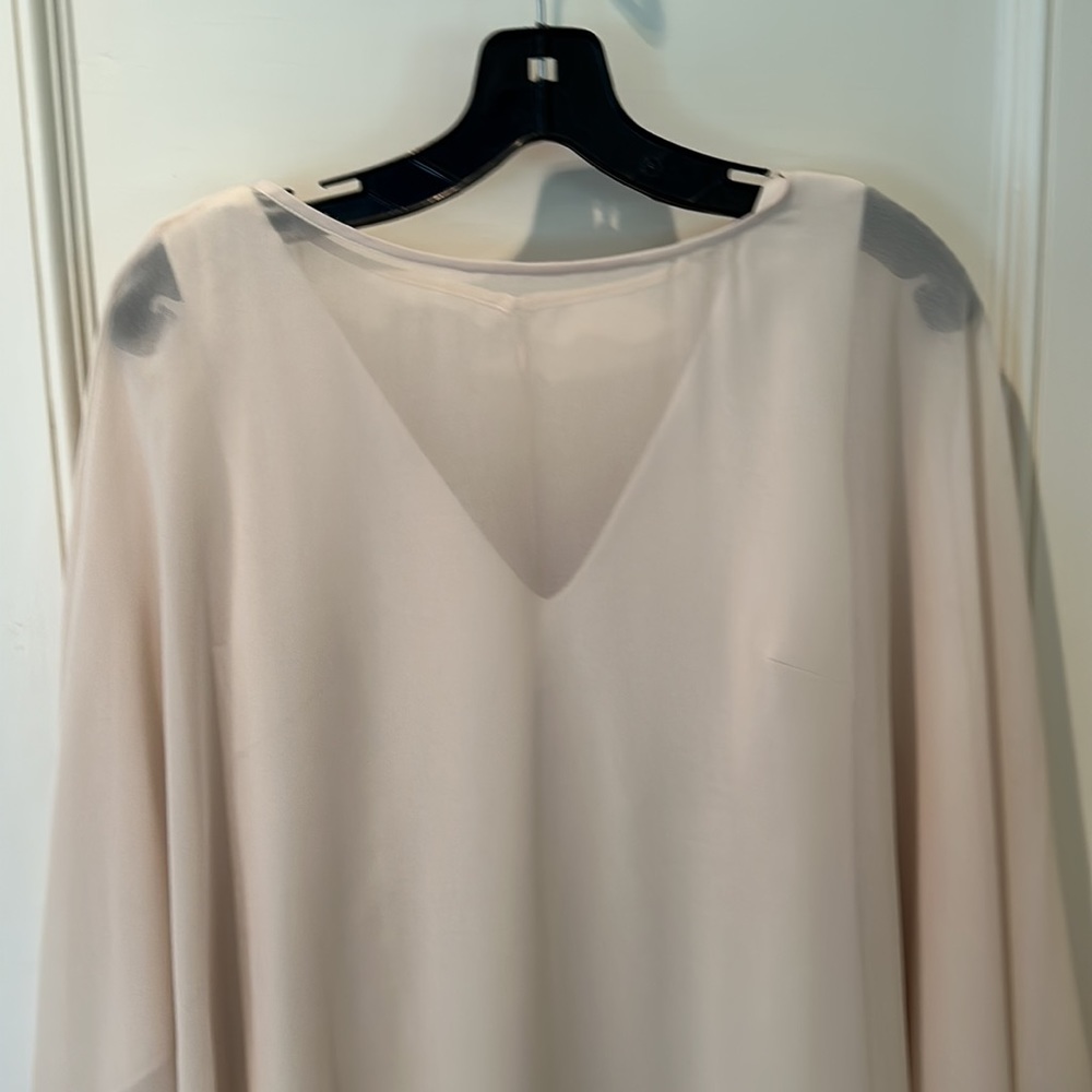 Halston Heritage beige/cream dress size 4 - Picture 2 of 7